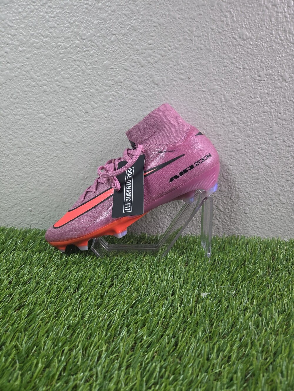 Nike Zoom Mercurial Superfly 10 Elite FG  Flamingo FQ1454-600 Men 6.5 / Womens 8